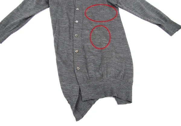 JUNYA WATANABE COMME des GARCONS Back Outseam Long Knit Cardigan K-168267_009