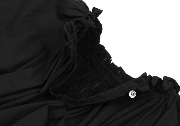 tricot COMME des GARCONS tricot Special Crochet Knit Gather Sheer Dress K-168269_012