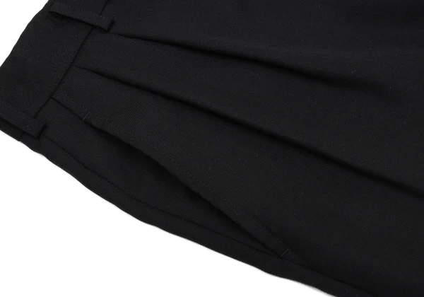 BLACK COMME des GARCONS Wool Gabardine Pleated Shorts K-168270_006