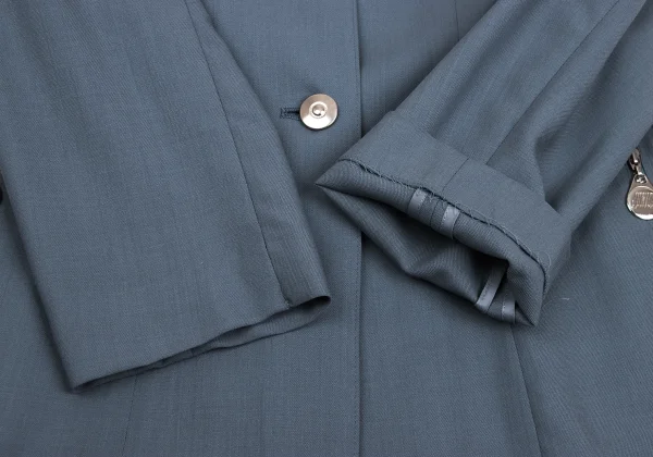 JUNIOR GAULTIER Wool Nylon Zip Pocket Jacket K-168271_008