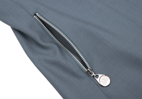 JUNIOR GAULTIER Wool Nylon Zip Pocket Jacket K-168271_011