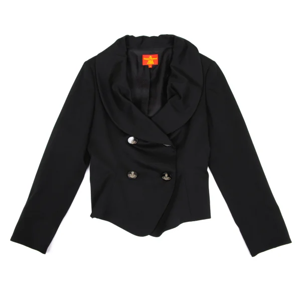 Vivienne Westwood Red Label Wool Gabardine Round Collar Jacket K-168272_002