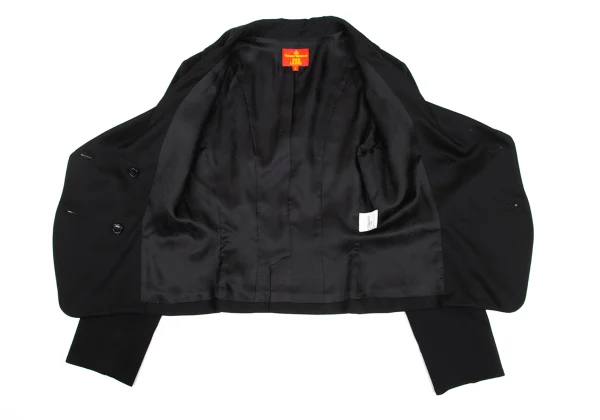 Vivienne Westwood Red Label Wool Gabardine Round Collar Jacket K-168272_011