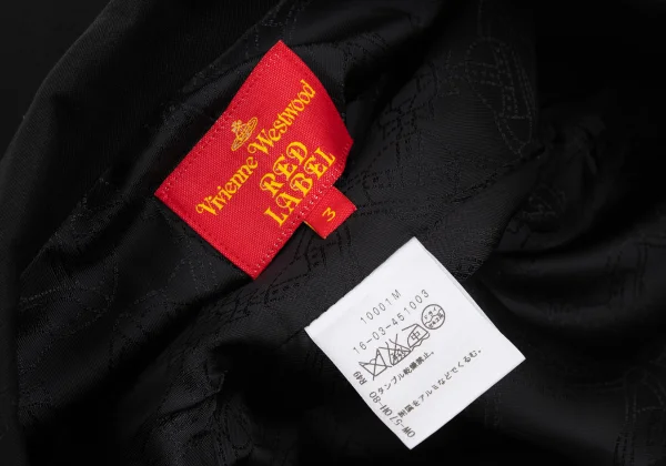 Vivienne Westwood Red Label Wool Gabardine Round Collar Jacket K-168272_016