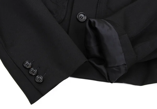 COMME des GARCONS Wool Gabardine Padded Patch Jacket K-168273_009