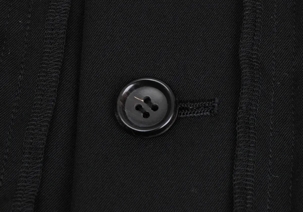 COMME des GARCONS Wool Gabardine Padded Patch Jacket K-168273_011