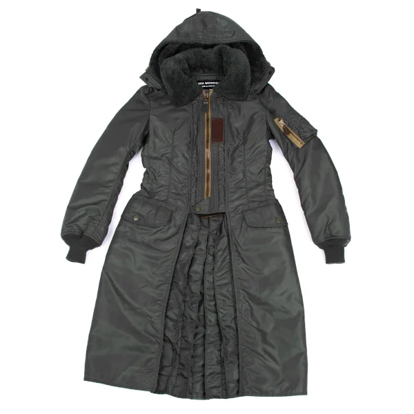 JUNYA WATANABE COMME des GARCONS Boa Hooded Padding Military Pullover Jacket K-168276_002