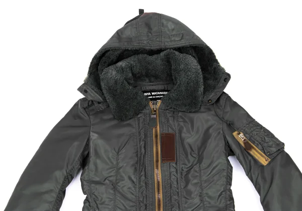 JUNYA WATANABE COMME des GARCONS Boa Hooded Padding Military Pullover Jacket K-168276_003
