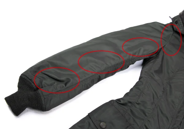 JUNYA WATANABE COMME des GARCONS Boa Hooded Padding Military Pullover Jacket K-168276_008