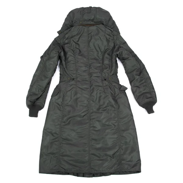 JUNYA WATANABE COMME des GARCONS Boa Hooded Padding Military Pullover Jacket K-168276_015