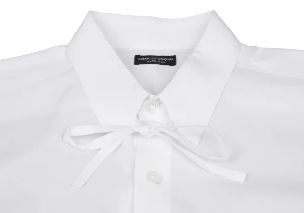 COMME des GARCONS HOMME PLUS Cotton Ribbon Collar Shirt K-168278_003