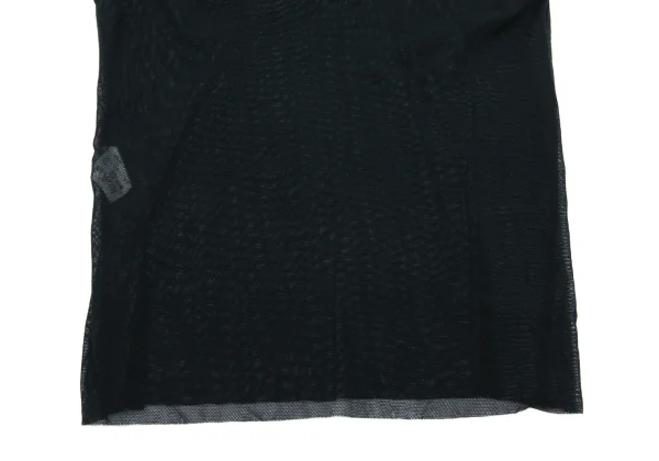 Jean Paul GAULTIER HOMME Nylon Botanical Embroidery Mesh Skipper T-shirt K-168279_009