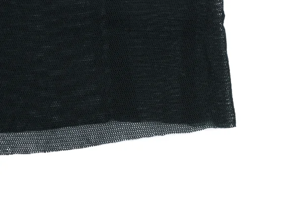 Jean Paul GAULTIER HOMME Nylon Botanical Embroidery Mesh Skipper T-shirt K-168279_010