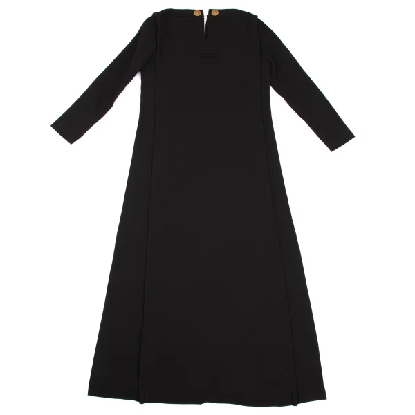 Jean Paul GAULTIER FEMME Wool Chain Button Neck Design Dress K-168281_012