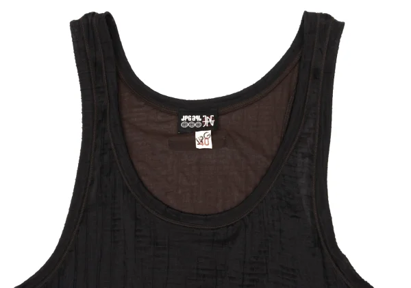 JPG by GAULTIER Nylon Wrinkled Belted Tank Top  K-168283_003