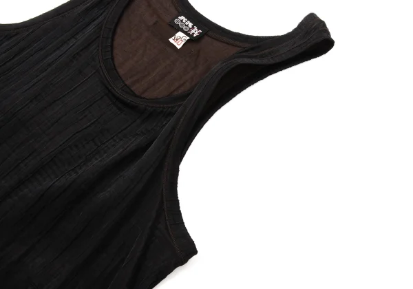 JPG by GAULTIER Nylon Wrinkled Belted Tank Top  K-168283_004