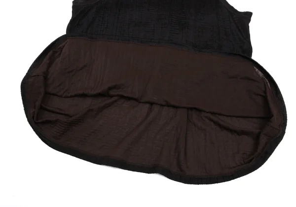 JPG by GAULTIER Nylon Wrinkled Belted Tank Top  K-168283_007