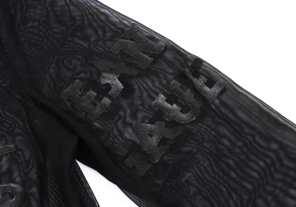 Jean Paul GAULTIER CLASSIQUE Logo Printed Mesh Shirt K-168284_009