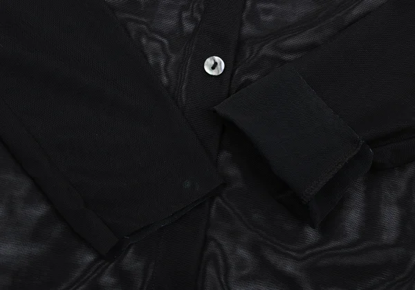 Jean Paul GAULTIER CLASSIQUE Logo Printed Mesh Shirt K-168284_010