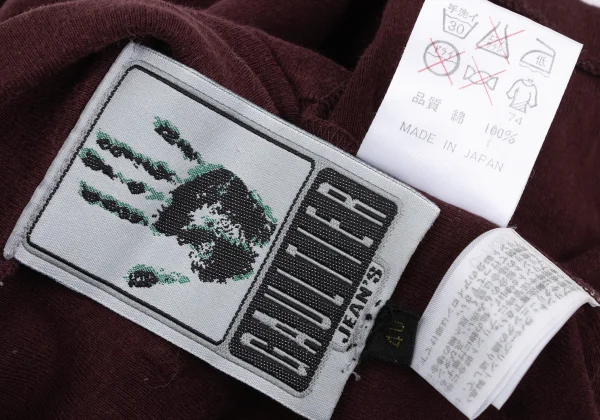 GAULTIER JEAN'S Cotton Zip Neck Sleeveless Top K-168285_018