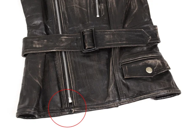 Unbranded Deconstructed Design Leather Corset K-168286_006