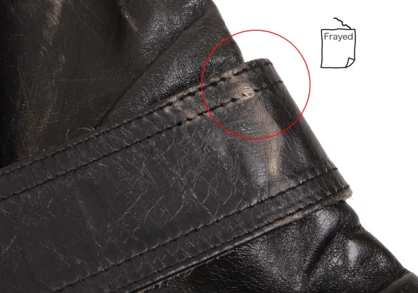 Unbranded Deconstructed Design Leather Corset K-168286_009