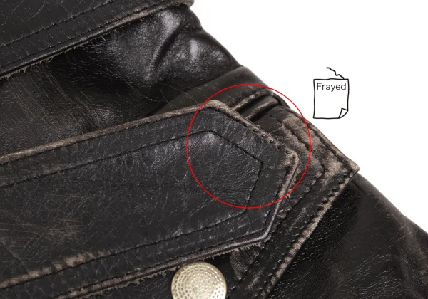 Unbranded Deconstructed Design Leather Corset K-168286_011