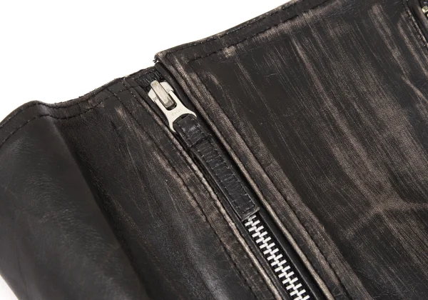 Unbranded Deconstructed Design Leather Corset K-168286_013