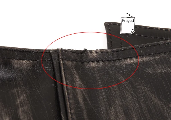 Unbranded Deconstructed Design Leather Corset K-168286_018