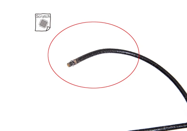 Jean Paul GAULTIER Metal Charm Design Leather Belt K-168290_007