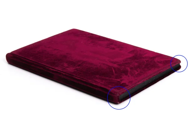 Jean Paul GAULTIER Metal Logo Plate Velour Photo Book K-168292_005