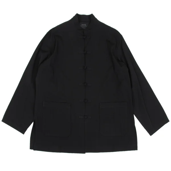 s'yte Wool Gaba Chinese Jacket Black 3 K-168299_001