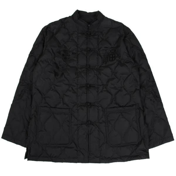 S'YTE×TAION Embroidery Quilted Chinese Down Jacket Black 2 K-168302_001