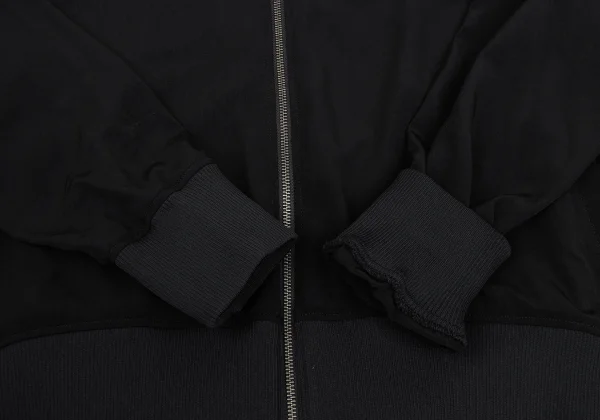 Ground Y Crepe de Chine Drape Zip Blouson K-168305_006