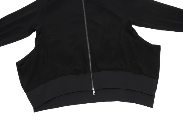 Ground Y Crepe de Chine Drape Zip Blouson K-168305_007