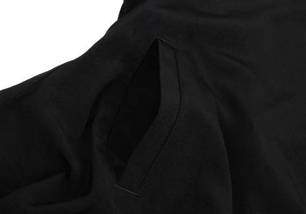 Ground Y Crepe de Chine Drape Zip Blouson K-168305_008