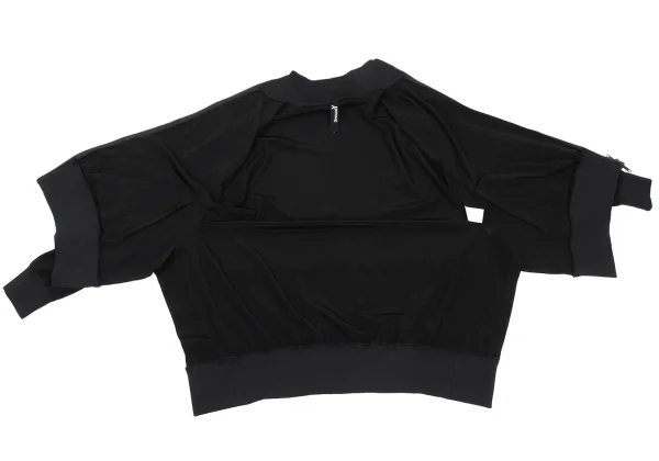 Ground Y Crepe de Chine Drape Zip Blouson K-168305_011