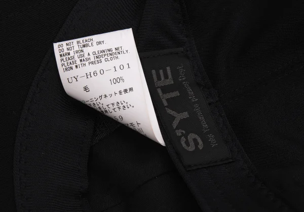 S'YTE Wool Gabardine Casquette K-168307_010