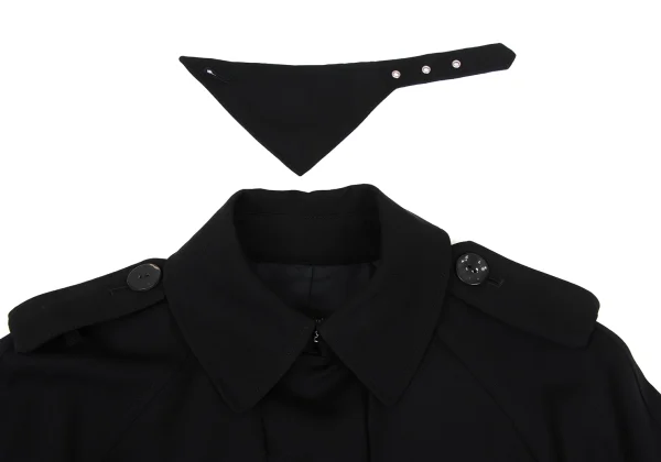 Jean Paul GAULTIER FEMME Wool Gaba Double Trench Coat K-168311_005