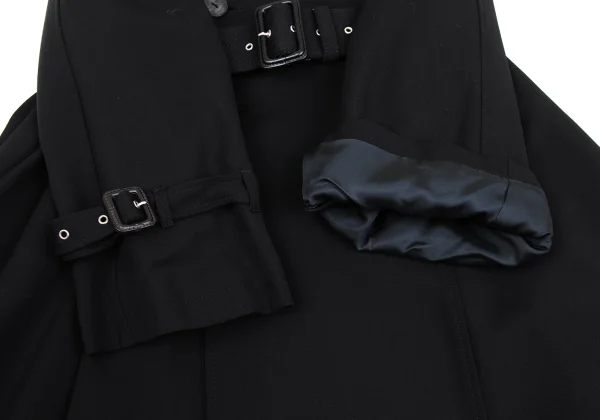 Jean Paul GAULTIER FEMME Wool Gaba Double Trench Coat K-168311_008