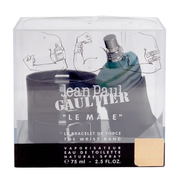 ジャンポールゴルチエ ル・マルJean Paul GAULTIER LE MALE アームベルトオードトワレ 香水 75ml 黒