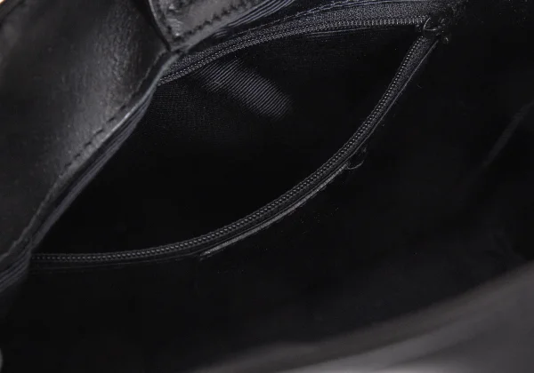 Jean Paul GAULTIER Embroidery Leather Hand Bag K-168320_012