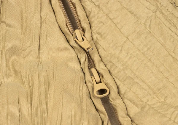 WINDCOAT Poly Nylon Wrinkle Pleats Padded Jacket K-168322_011