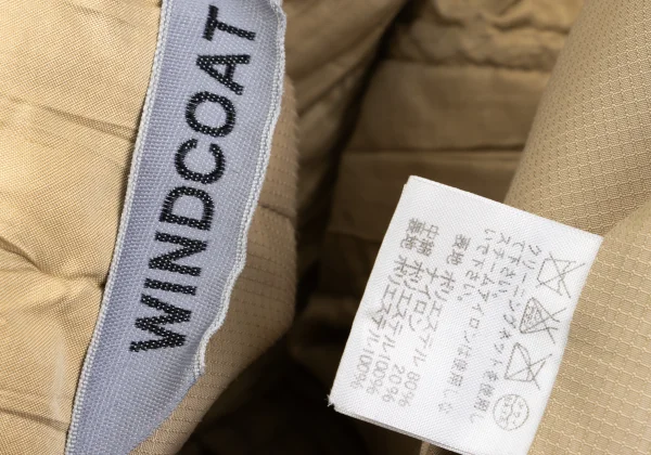 WINDCOAT Poly Nylon Wrinkle Pleats Padded Jacket K-168322_018