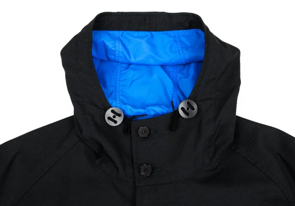 COMME des GARCONS HOMME Cotton Wool Hooded Coat K-168325_004