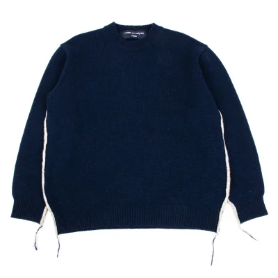 COMME des GARCONS HOMME Side String Wool Knit Sweater