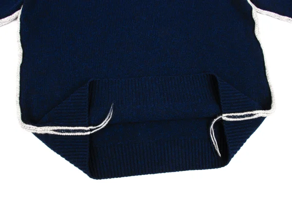 COMME des GARCONS HOMME Side String Wool Knit Sweater K-168327_007