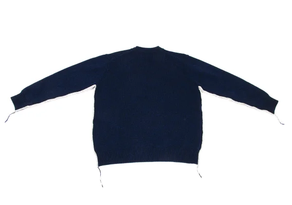 COMME des GARCONS HOMME Side String Wool Knit Sweater K-168327_008