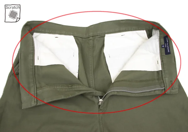 COMME des GARCONS HOMME Cotton Wide Work Pants K-168329_007