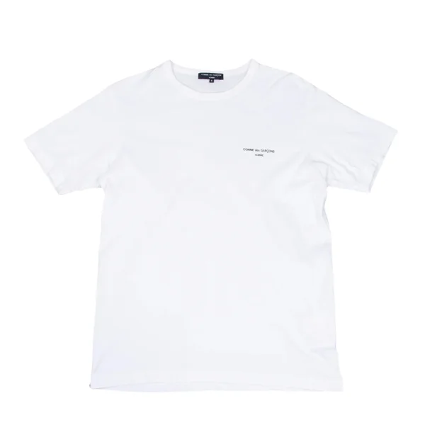 COMME des GARCONS HOMME Cotton Logo Printed T Shirt White S K-168330_001